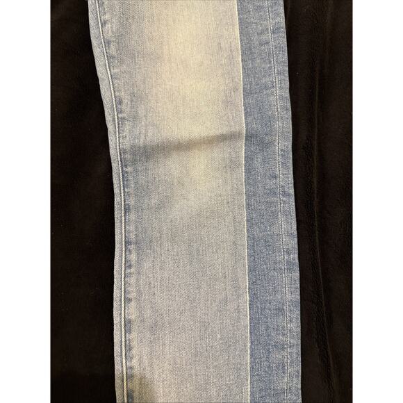 7 For All Mankind-Wmns Roxanne Ankle Jeans-Lt Wash-SideStripe Frayed Hems-size25 - Picture 6 of 16
